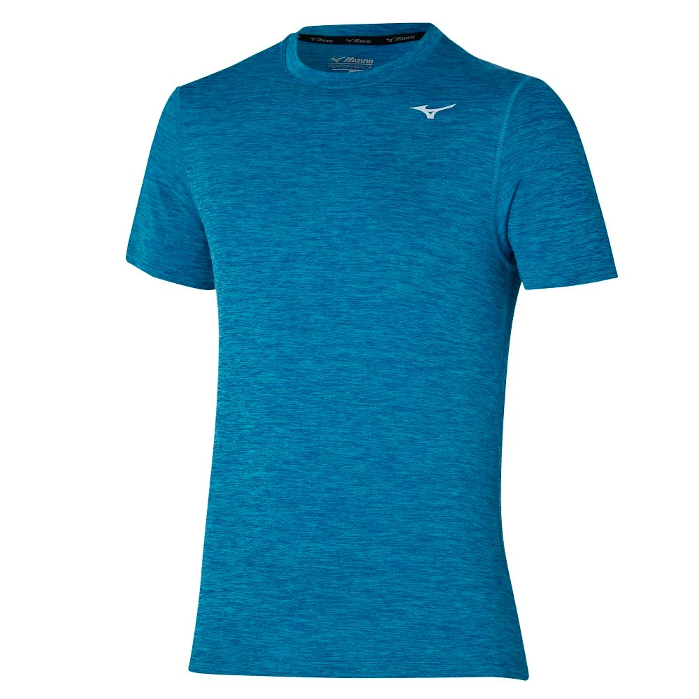 Pánské tričko Mizuno  Impulse Core Tee Algiers Blue