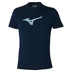 Pánské tričko Mizuno  Paris Graphic Tee Pageant Blue L