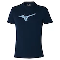 Pánské tričko Mizuno  Paris Graphic Tee Pageant Blue L