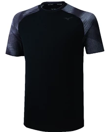 Pánské tričko Mizuno Printed Tee černé