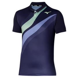 Pánské tričko Mizuno Release Shadow Polo Evening Blue