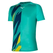 Pánské tričko Mizuno  Shadow Graphic Tee Turquoise M