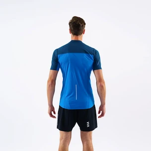 Pánské tričko Montane  Dragon Zip T-Shirt Electric Blue