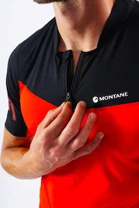 Pánské tričko Montane  Dragon Zip T-Shirt Flag Red