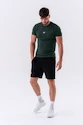 Pánské tričko Nebbia  Classic T-shirt “Reset” 327 dark green XL