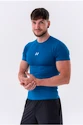 Pánské tričko Nebbia  Functional Slim-fit T-shirt 324 blue