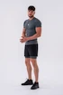 Pánské tričko Nebbia  Functional Slim-fit T-shirt 324 grey