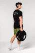 Pánské tričko Nebbia  Muscle Fit T-shirt FLEXIN' 358 Black