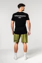 Pánské tričko Nebbia  Muscle Fit T-shirt FLEXIN' 358 Black