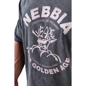 Pánské tričko Nebbia NEBBIA x OLYMPIA Washed Oversized T-Shirt GOLDEN AGE 790 black