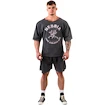 Pánské tričko Nebbia NEBBIA x OLYMPIA Washed Rag Top GOLDEN AGE 788 black