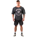 Pánské tričko Nebbia NEBBIA x OLYMPIA Washed Rag Top GOLDEN AGE 788 black
