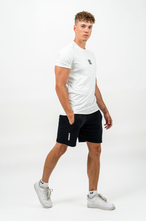 Pánské tričko Nebbia Performance+ Short-Sleeve Sports T-shirt RESISTANCE 348 white L - thumb (1)