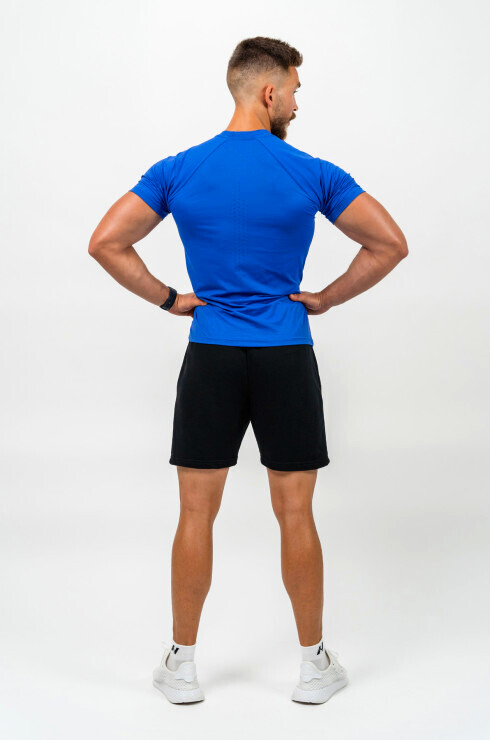 Pánské tričko Nebbia Performance+ Workout Compression T-shirt PERFORMANCE 346 blue XXL - thumb (2)