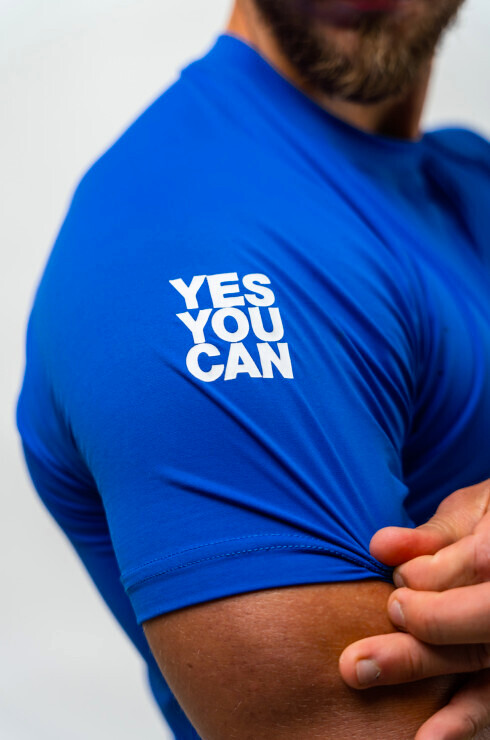 Pánské tričko Nebbia Performance+ Workout Compression T-shirt PERFORMANCE 346 blue XXL - thumb (4)