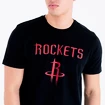 Pánské tričko New Era NBA Houston Rockets Black