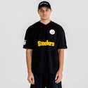 Pánské tričko New Era  Wordmark Oversized NFL Pittsburgh Steelers S
