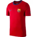 Pánské tričko Nike Crest FC Barcelona červené 2018