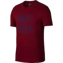 Pánské tričko Nike Crest FC Barcelona vínové