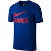 Pánské tričko Nike Dry FC Barcelona tmavě modré