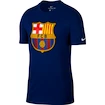 Pánské tričko Nike Evergreen Crest FC Barcelona tmavě modré