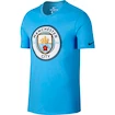 Pánské tričko Nike Evergreen Crest Manchester City FC světle modré