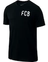 Pánské tričko Nike FC Barcelona FCB Squad Black