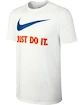 Pánské tričko Nike Just Do It Swoosh White