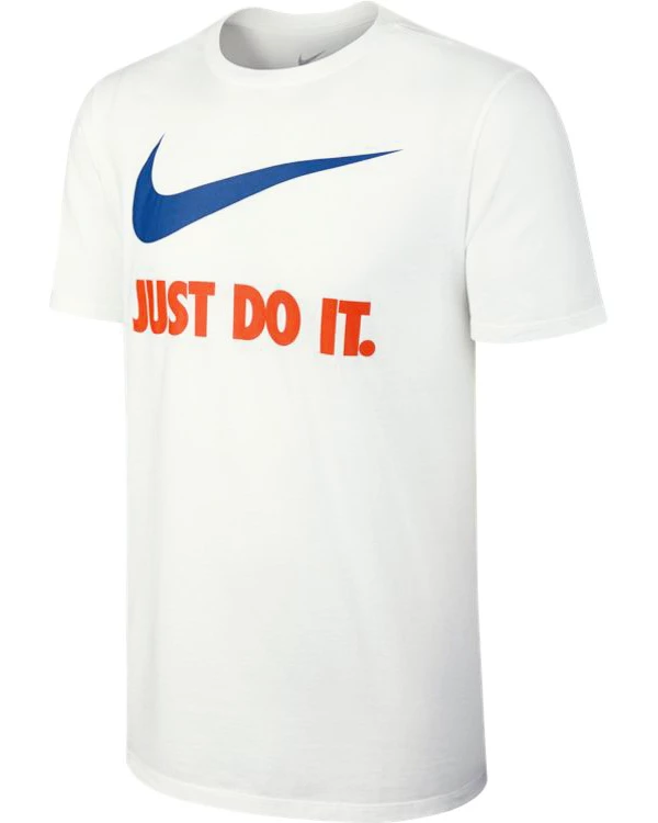Pánské tričko Nike Just Do It Swoosh White