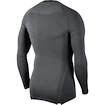 Pánské tričko Nike Pro Top LS Compression Carbon Heather