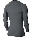 Pánské tričko Nike Pro Warm Comp Grey