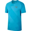 Pánské tričko Nike Rafa Court Dry Blue Fury