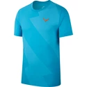 Pánské tričko Nike Rafa Court Dry Blue Fury