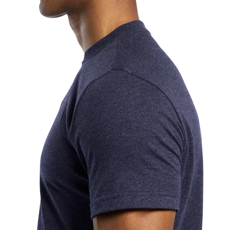 Pánské tričko Reebok  Melange Dark Blue
