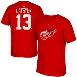 Pánské tričko Reebok Tee Flat NHL Pavel Datsyuk 13
