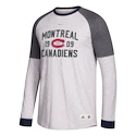 Pánské tričko s dlouhým rukávem adidas Crew NHL Montreal Canadiens