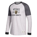 Pánské tričko s dlouhým rukávem adidas Crew NHL Vegas Golden Knights