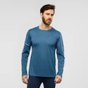 Pánské tričko Salomon Agile LS Tee tmavě modré