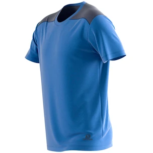 Pánské tričko Salomon  Essential Colorblock Nautica Blue