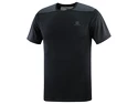 Pánské tričko Salomon  Outline SS Tee Black