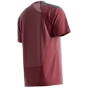 Pánské tričko Salomon  Outline SS Tee Cabernet