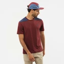 Pánské tričko Salomon  Outline SS Tee Cabernet