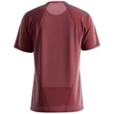 Pánské tričko Salomon  Outline SS Tee Cabernet