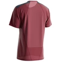Pánské tričko Salomon  Outline SS Tee Cabernet