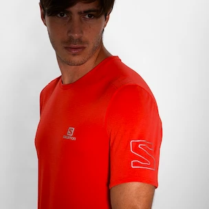 Pánské tričko Salomon  XA Trail Tee M Goji Berry