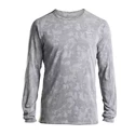 Pánské tričko Saucony Negative-Splt Jacquard LS šedé