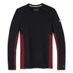 Pánské tričko Smartwool  Merino Sport 150 Long Sleeve Crew Red/Black