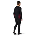 Pánské tričko Smartwool  Merino Sport 150 Long Sleeve Crew Red/Black