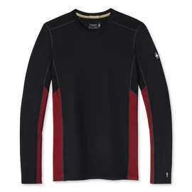 Pánské tričko Smartwool Merino Sport 150 Long Sleeve Crew Red/Black