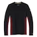 Pánské tričko Smartwool  Merino Sport 150 Long Sleeve Crew Red/Black